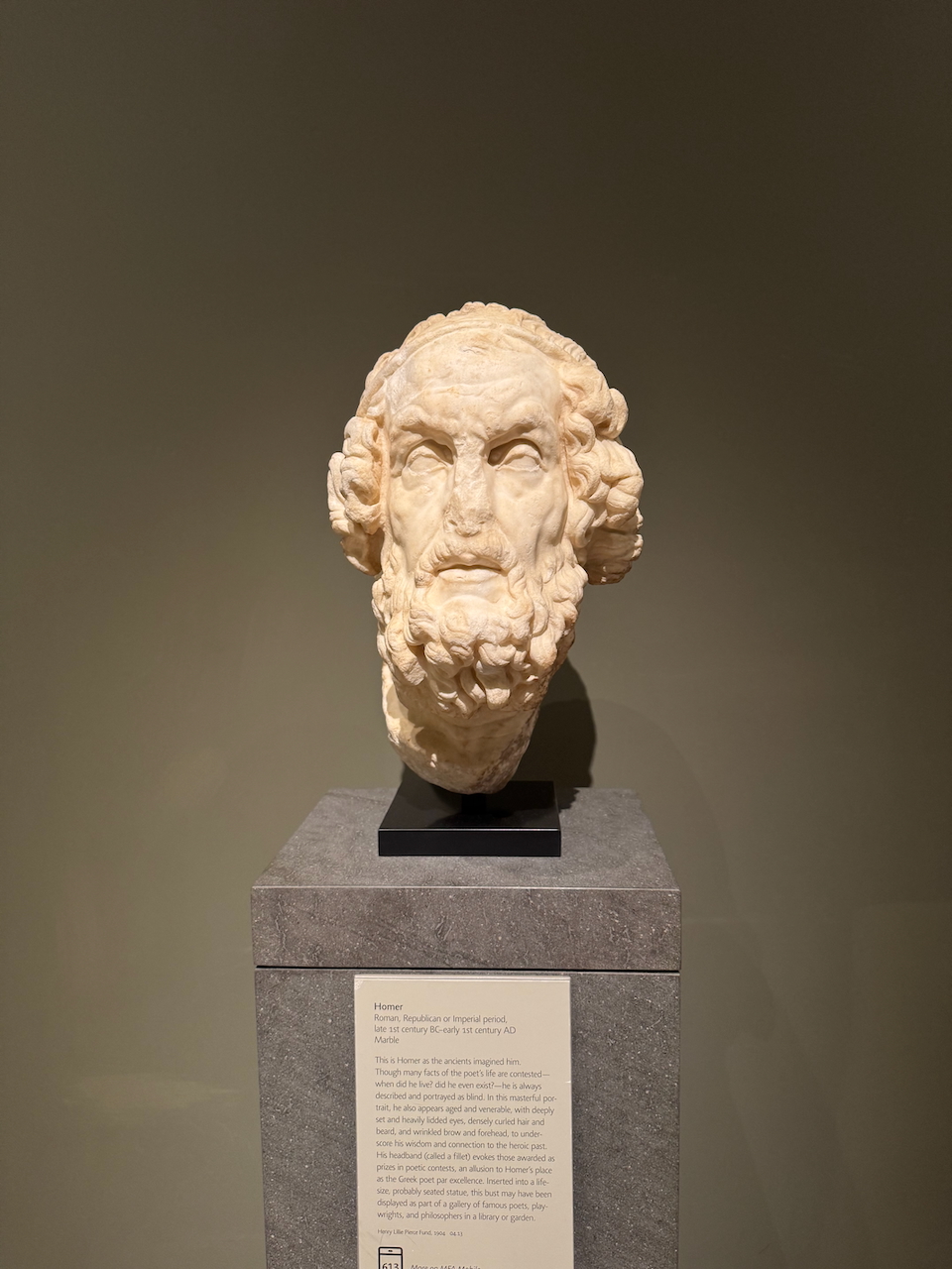 Homer Sculpture