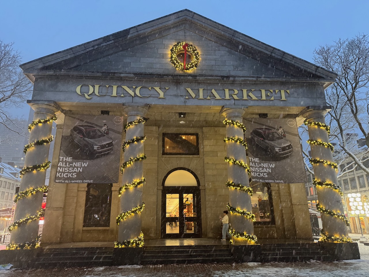 Quincy Hall Entrance
