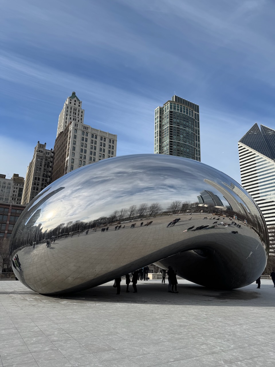Cloud Gate during the day