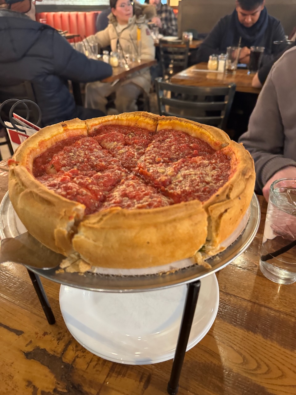 Deep-Dish Pizza