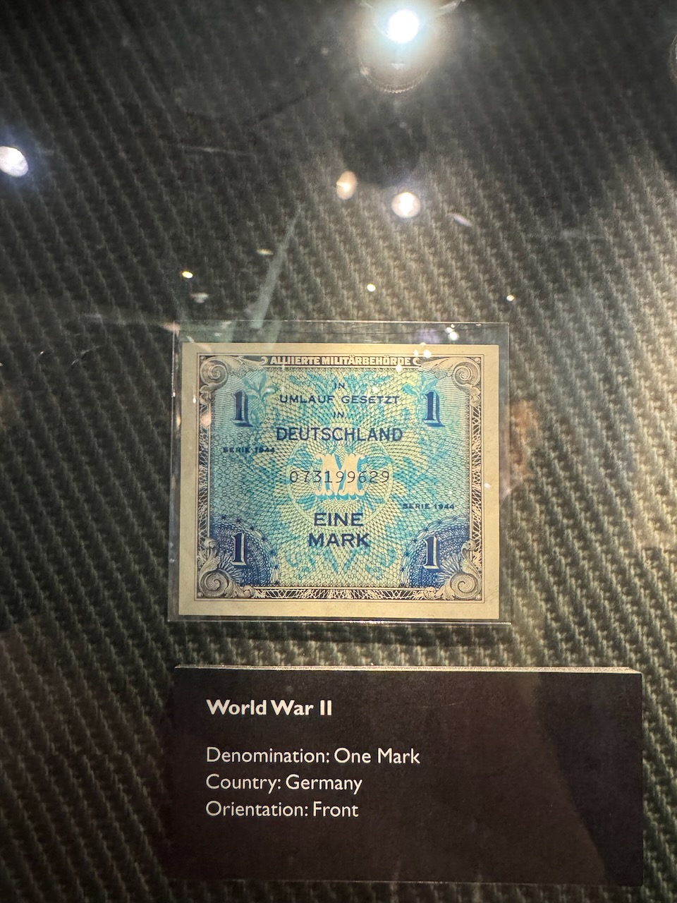 One German Mark