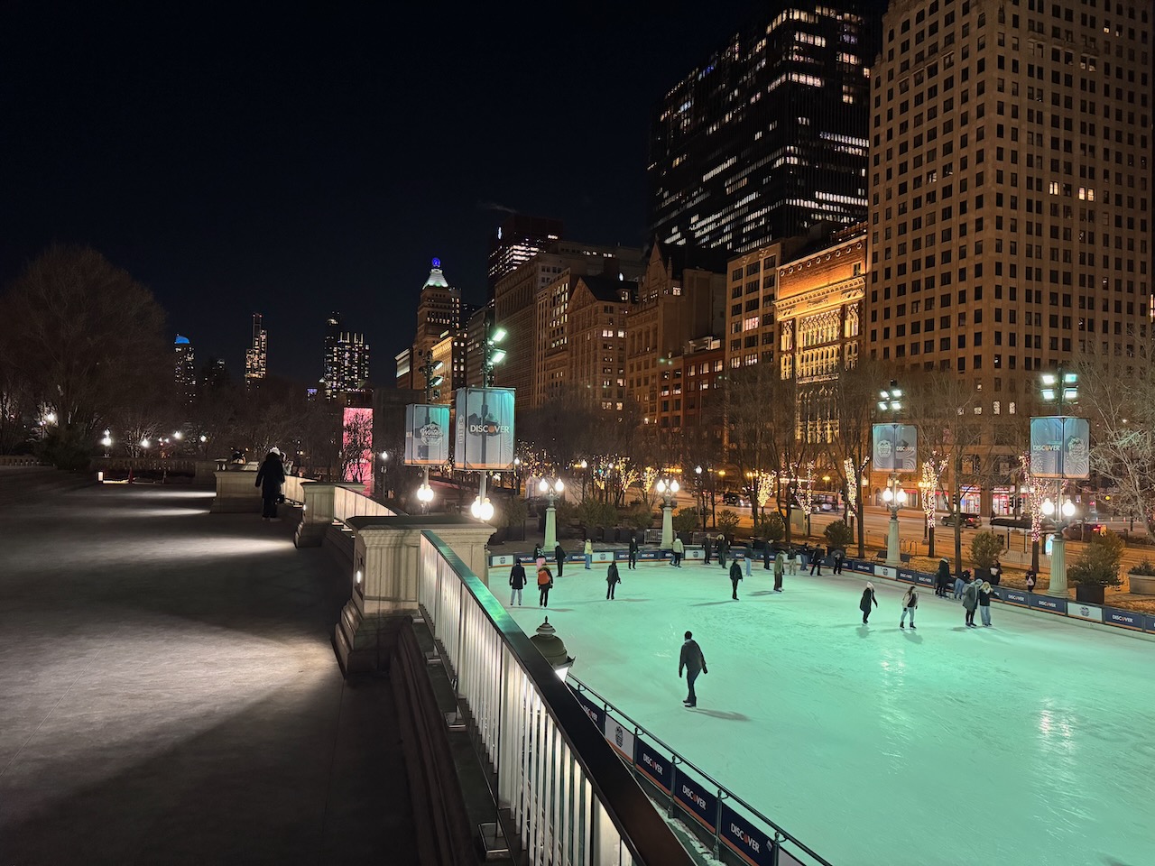 Ice Rink at Millenium Park
