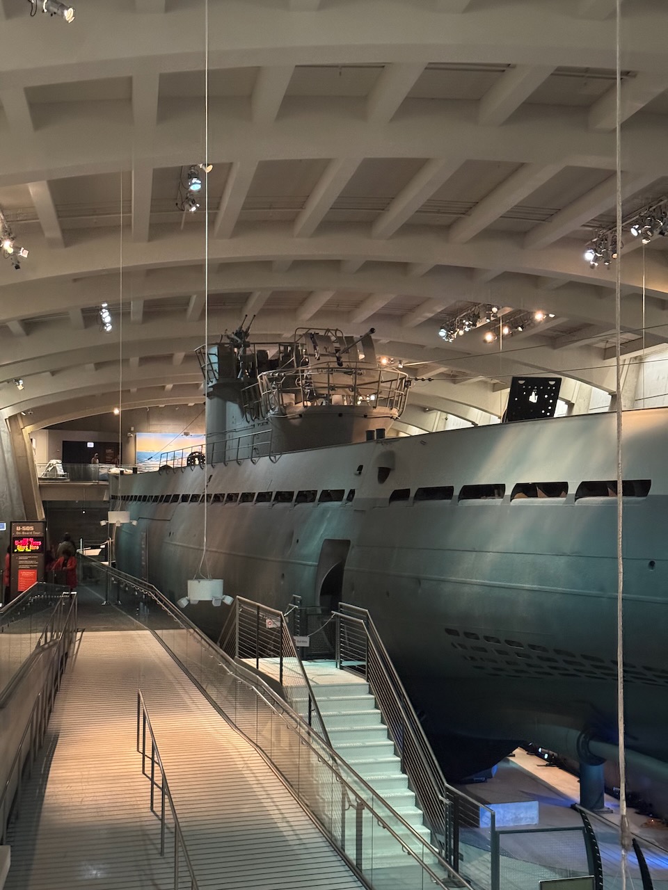 German U-505 Submarine from WW2