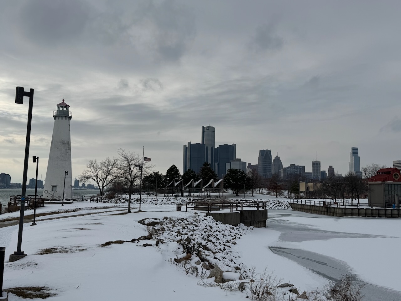 Skyline of Detroit