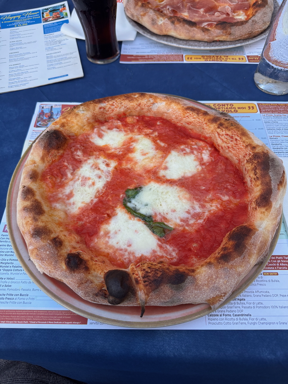 Neapolitan Pizza with Buffalo Mozzarella