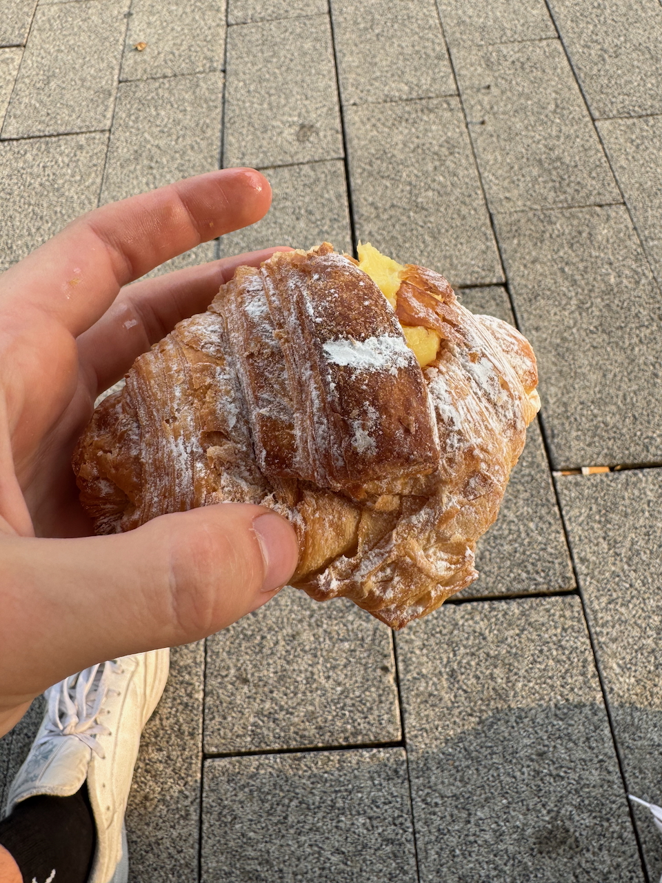 Croissant with Vanilla Filling