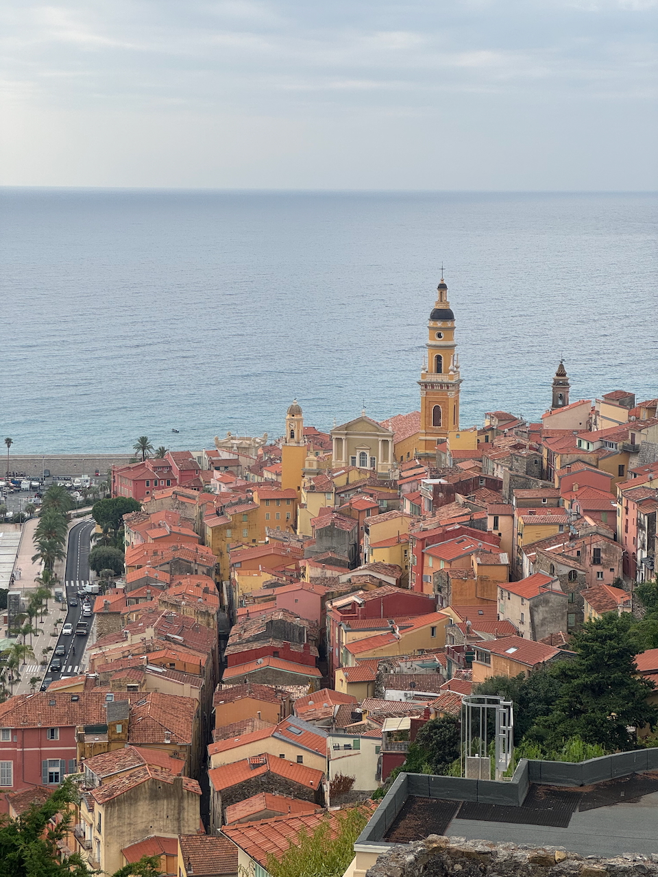 View over the old town