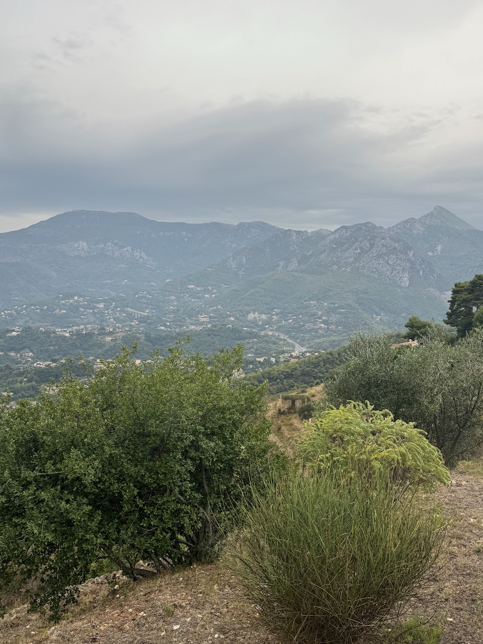 View at the French side
