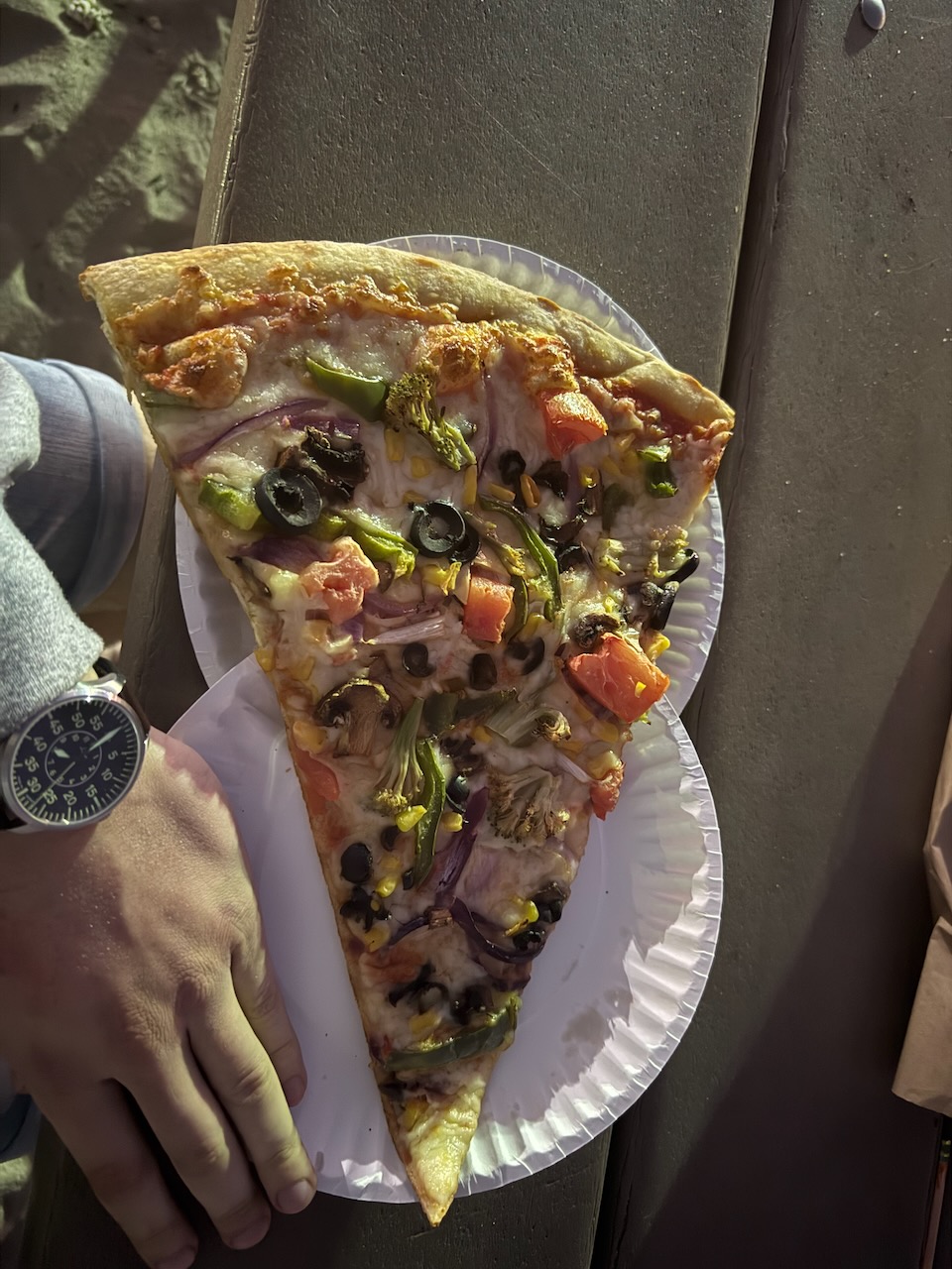 Huge Pizza Slice
