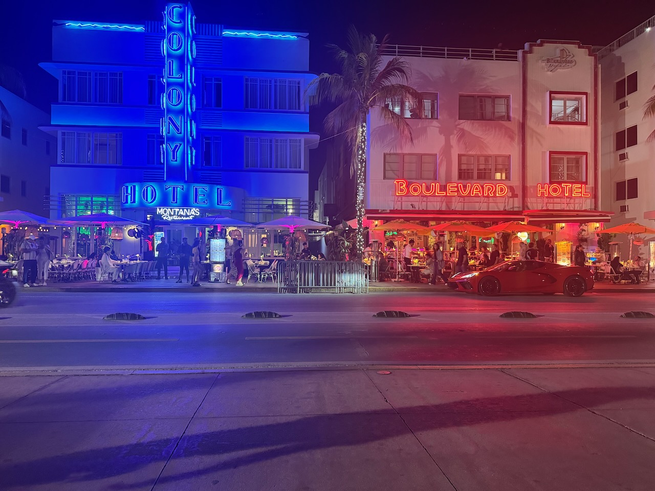 Bars and Hotels at South Beach