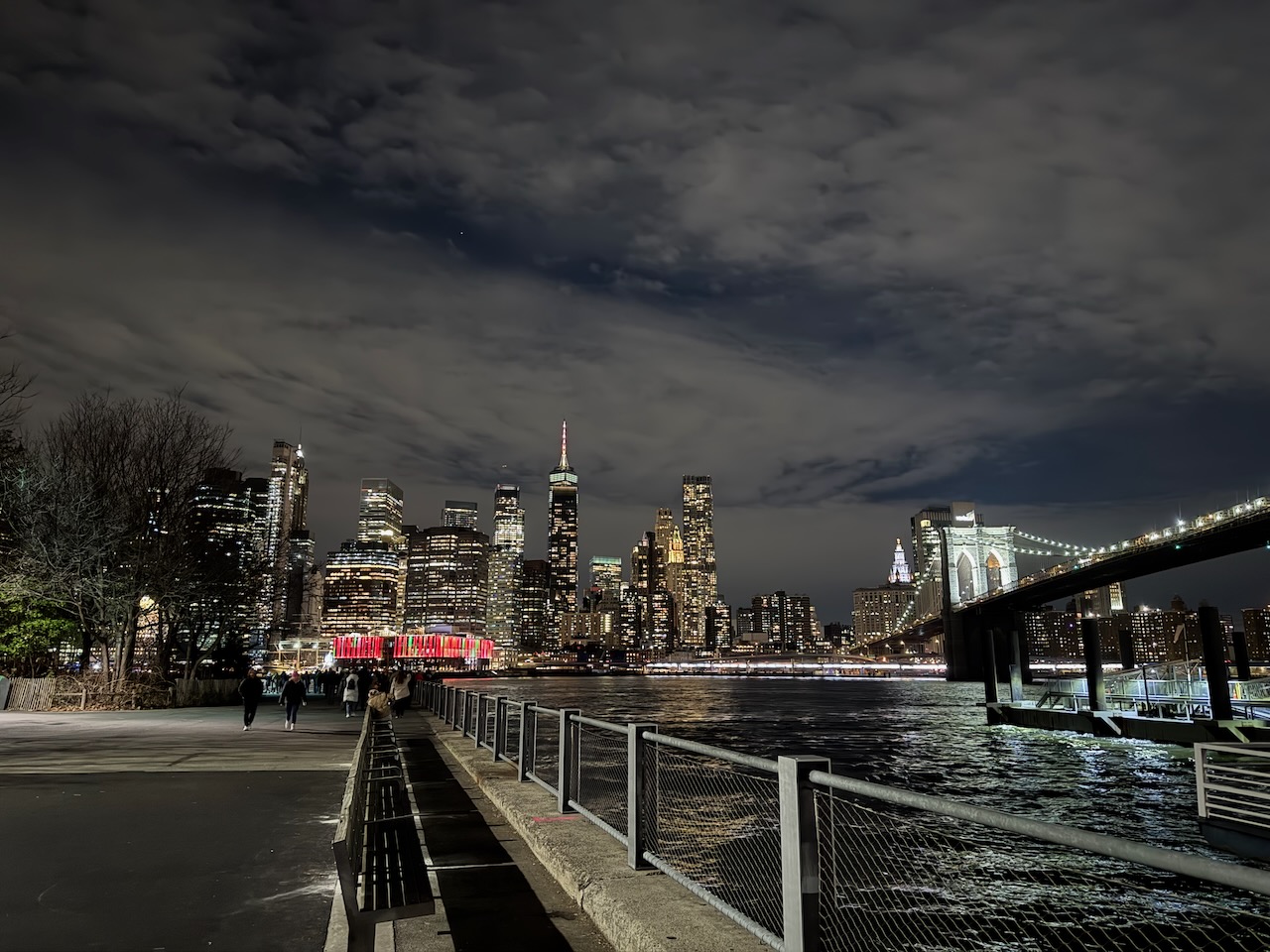 View of the Financial District at the Brooklyn side