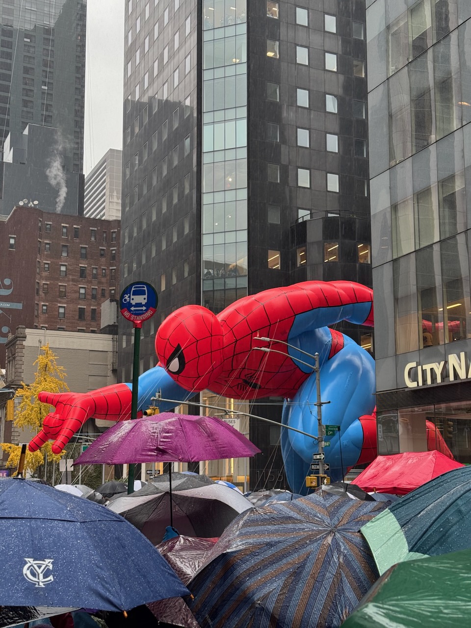 Floating balloon at Macy's parade