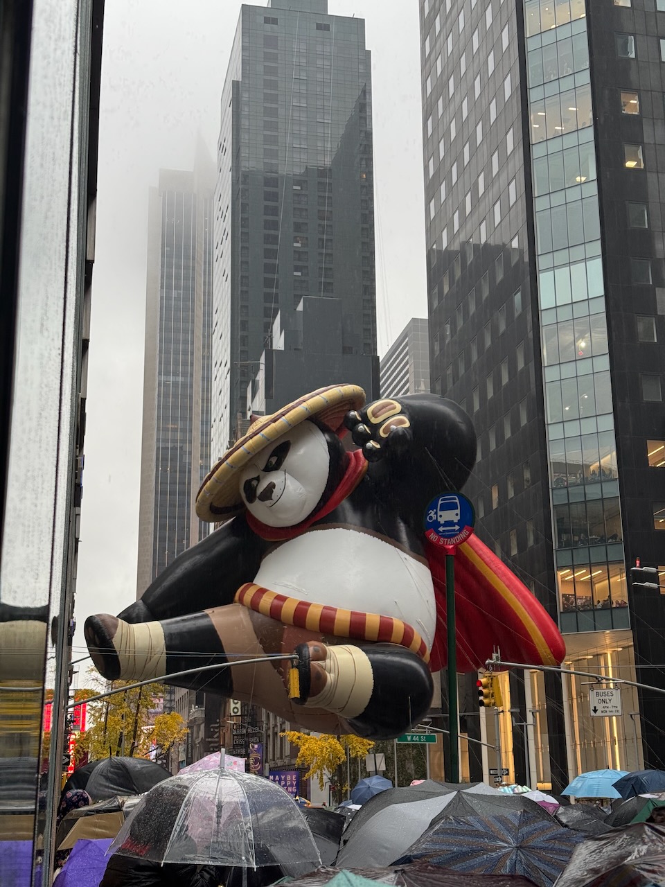 Floating balloon at Macy's parade