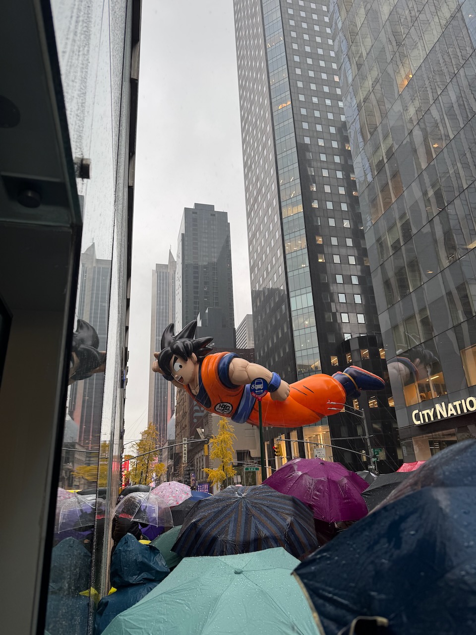 Floating balloon at Macy's parade