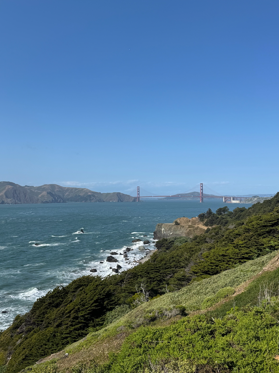 Golden Gate Bridge from Lands End