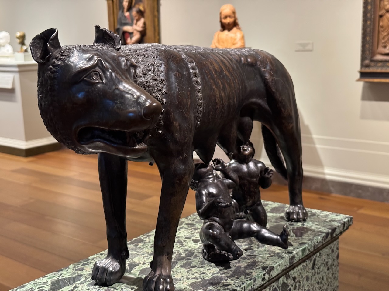 Romulus and Remus Sculpture