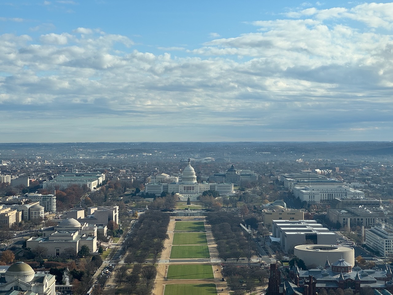 Capitol from Washington Memorial