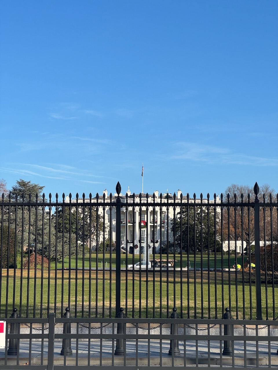 At the White House