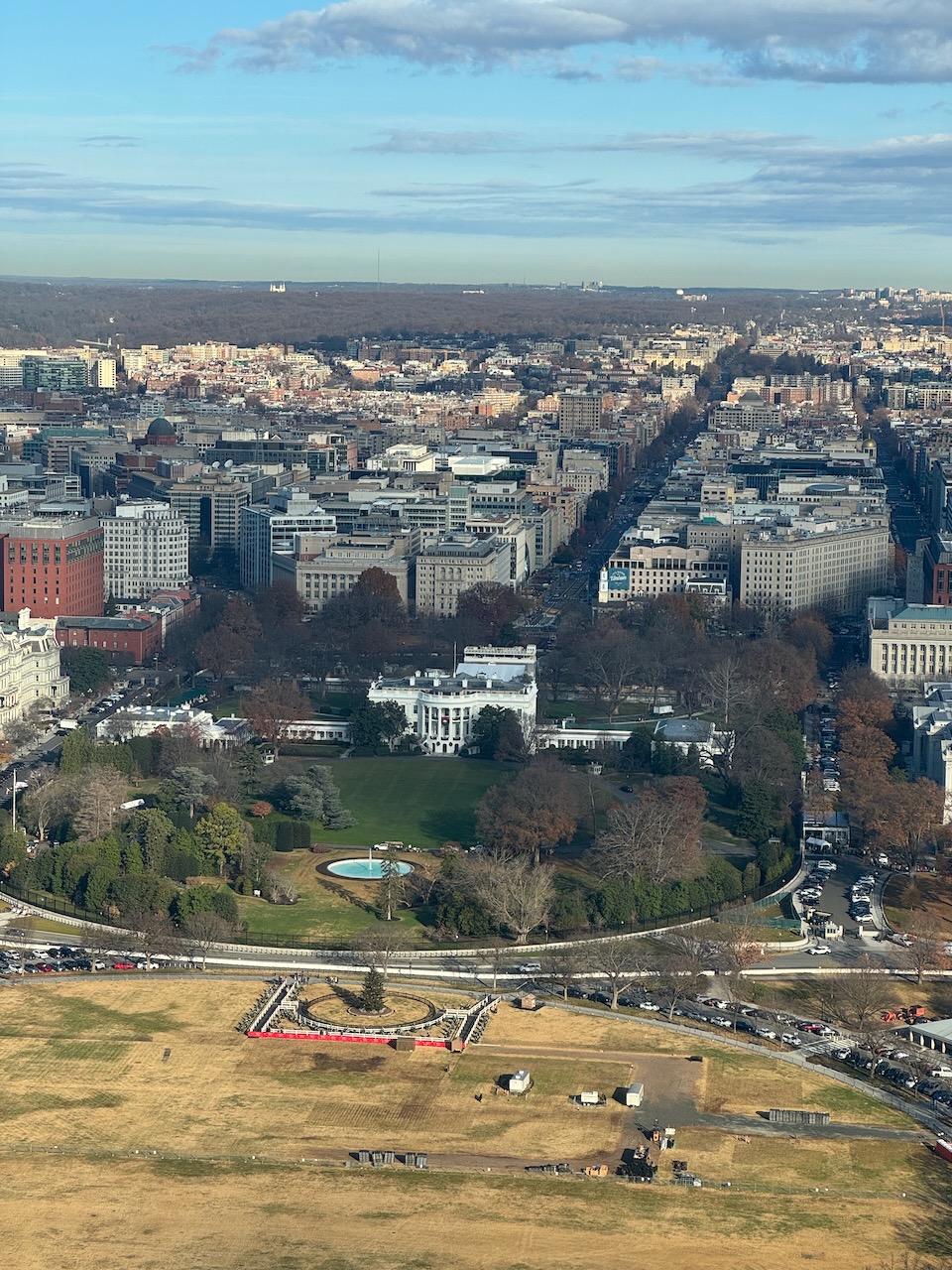 White House from Washington Monument