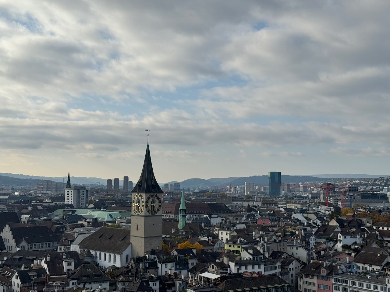 View over Zurich