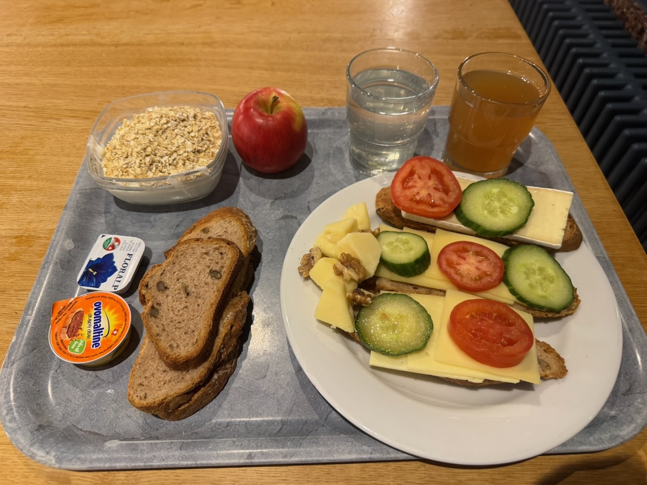 Breakfast at the Hostel